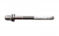 Nylok Drum Tension Rod w/Washer, 1 1/4", 35mm, Chrome, DISCONTINUED, IN STOCK