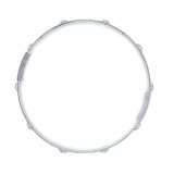 Pearl 14" Snare-Side Super Hoop With 10 Holes and Guards - Chrome