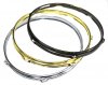 8" 4 Hole 2.3mm Triple Flange Snare Side Drum Hoop, DISCONTINUED, IN STOCK
