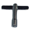Drum Tuning Key, Standard, Chrome, DISCONTINUED, IN STOCK