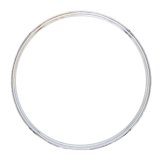 WorldMax 22" Steel Bass Drum Hoop - Chrome WorldMax 22" Steel Bass Drum Hoop - Chrome