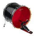 20" Evans Level 360 Hydraulic Red Batter Side Bass Drumhead, BD20HR