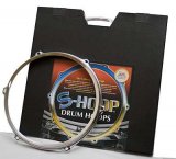 14" 8 Hole S-Hoop Batter Or Resonant Hoop, By Safehoop Drum Rim