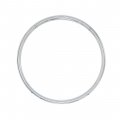 DFD 18" Metal Bass Drum Hoop - Chrome
