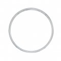 DFD 18" Metal Bass Drum Hoop - Chrome