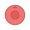 14" Remo Red Powerstroke 77 Colortone 2 Ply Snare Drum Drumhead, P7-0314-CT-RD