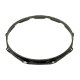 DW 14" 10-Hole Batter Side True Hoop - Black Nickel