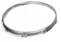 6" 4 Hole, 1.6mm Triple Flange Drum Hoop, Chrome, By dFd