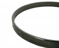 8" No Flange 4.5mm Hoop By dFd, Black Nickel