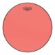 13" Remo Colortone Emperor Tom Drum Head, Red, BE-0313-CT-RD