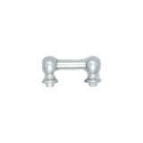 Worldmax 1 3/4" Single-Ended Tube Lug - Satin Chrome