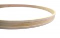 14" 6 Ply 1.5" Wide Maple Bass Drum Hoop With 19.5mm Inlay Channel, Unfinished, DISCONTINUED, IN STOCK