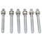 Pearl 6mm Marching Snare Drum/Tenor 54mm Tension Rods, Pack Of 6, T054/6