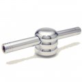 Double Ended Sculpted Single Point Lug For Snare Drums 6.5" And Deeper, Chrome, Brass Or Black