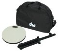 DW 12" Practice Pad With Stand And Bag, DWCPPADSTDBG