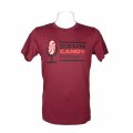 Drum Candy Podcast Vintage T-Shirt, Oxblood