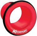 KickPort2 Bass Drum Head Sonic Enhancing Port Insert, Red