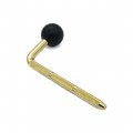 12.7mm Ball L-Rod Arm, Brass Plated, LRB-03BR, DISCONTINUED, IN STOCK