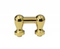 Worldmax 1" Single Ended Bass Drum Tube Lug, Brass