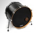 26" Evans EMAD Resonant Black Bass Drum Drumhead, Ported, BD26REMAD
