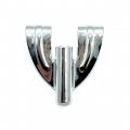 DFD Bass Drum Claw Hook, Vintage Style - Chrome