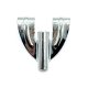 DFD Bass Drum Claw Hook, Vintage Style - Chrome