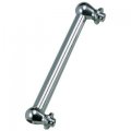 Worldmax 3 1/2" Double-Ended Tube Lug, Solid Brass - Chrome