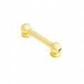 2 3/4" Agile Ball Double Ended Snare Drum Tube Lug, Brass