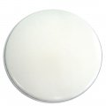 24" DFD 7.5mil Vintage White Single-Ply Bass Drum Head - DH003-24BWH, DISCONTINUED, IN STOCK