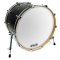 22" Evans EQ3 Side Resonant Bass Drum Drumhead, Not Ported, Smooth White