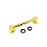DFD 2 3/4" Agile Faceted Double-Ended Snare Drum Tube Lug - Brass, DISCONTINUED, IN STOCK