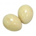 Egg Shakers, Wooden Pair, Natural, DISCONTINUED, IN STOCK