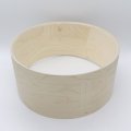 dFd 6.5x14 6 Ply Maple/Birch/Maple Unfinished Snare Shell, With Edges And Snare Beds