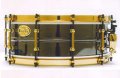 5x14 WorldMax Black Hawg Snare Drum, Aztec Gold, Deluxe Hardware