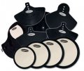 DW Complete Pad Set With Bass Drum, Cymbal, And Head Pads, DWCPPADSET3