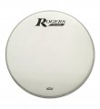 20" Rogers Logo Bass Drum Head Coated White, RBH20A-LOGO