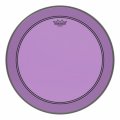 24" Remo Powerstroke 3 Colortone Bass Drum Head, Purple, P3-1324-CT-PU
