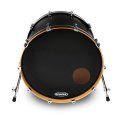 18" Evans EQ3 Side Ported Resonant Onyx Bass Drum Drumhead, BD18RONX