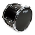 18" Evans Level 360 Resonant Black Tom Drumhead, TT18RBG