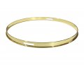 13" Single Flange Snare Side Drum Hoop, Brass, By dFd, DISCONTINUED, IN STOCK