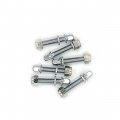 Pearl 6mm Key Bolt With Washer and Nut - 6-Pack