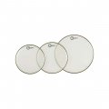 Response 2 Clear Two Ply Drumhead Tom Head Pack, 12, 13, And 16 Inch Drumheads By Aquarian