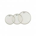 Response 2 Clear Two Ply Drumhead Tom Head Pack, 10, 12, And 14 Inch Drumheads By Aquarian