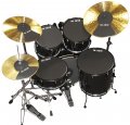 Vic Firth Drum Mutes Prepack W/10, 12, 14 x (2), 18" Bass, Hi-Hat And Cymbal (2)