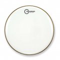 10" Aquarian Classic Clear Single-Ply Drumhead - Gloss White