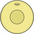 13" Remo Yellow Powerstroke 77 Colortone 2 Ply Snare Drum Drumhead, P7-0313-CT-YE