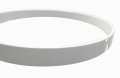 20" dFd 6 Ply 1.5 Inch Wide Maple Bass Drum Hoop, White Lacquer