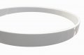 24" dFd 6 Ply 1.5 Inch Wide Maple Bass Drum Hoop, White Lacquer, DISCONTINUED, IN STOCK