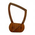 Lyre Harp With Nylon Case, 16 String