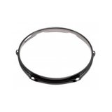 Worldmax 10" 6-Hole 2.3mm Triple-Flange Snare-Side Hoop - Black-Nickel